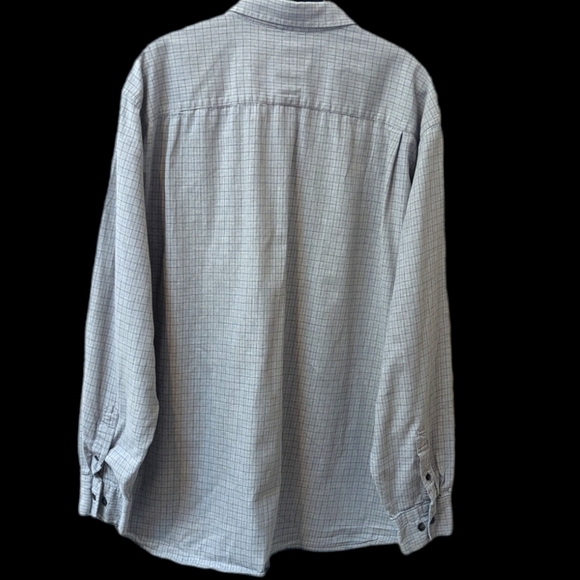J. Crew Men's Grey Check Button-up 100% Cotton Longsleeve Shirt (XL) - Picture 2 of 4